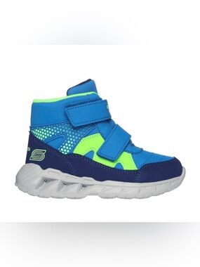 Skechers kids S-Lights Magna-Lights Thunder Squad Boots Size US 8
